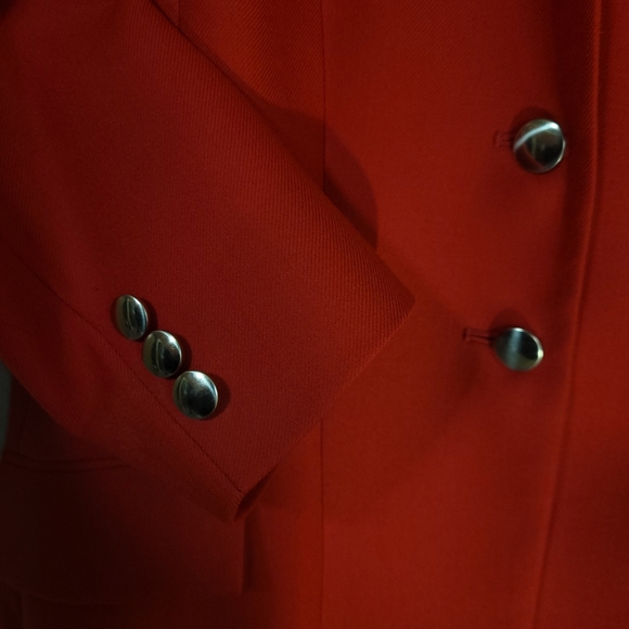 Grand Prix Red Wool Show Jacket - Picture 3 of 11